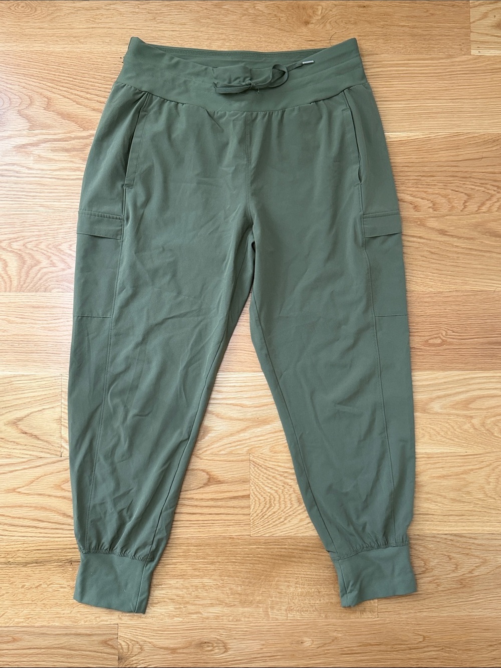 CALIA Truelight Olive Cargo Jogger Pants